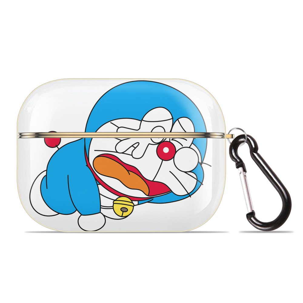 （画像用） ドラえもん Doraemon 【AirPods Pro用】ハードシェル保護ケース｜耐衝撃・防指紋・カラビナ付き商品仕様