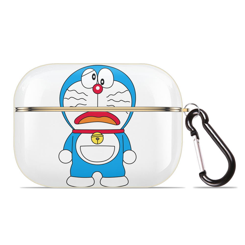 （画像用） ドラえもん Doraemon 【AirPods Pro用】ハードシェル保護ケース｜耐衝撃・防指紋・カラビナ付き商品仕様