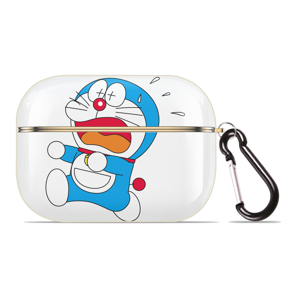 （画像用） ドラえもん Doraemon 【AirPods Pro用】ハードシェル保護ケース｜耐衝撃・防指紋・カラビナ付き商品仕様