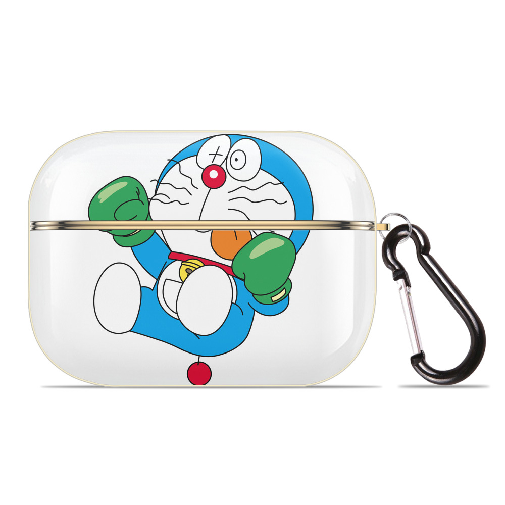 （画像用） ドラえもん Doraemon 【AirPods Pro用】ハードシェル保護ケース｜耐衝撃・防指紋・カラビナ付き商品仕様