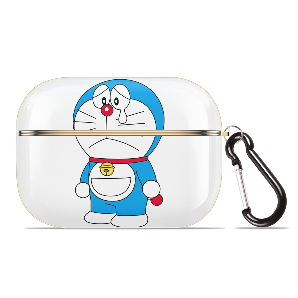 （画像用） ドラえもん Doraemon 【AirPods Pro用】ハードシェル保護ケース｜耐衝撃・防指紋・カラビナ付き商品仕様