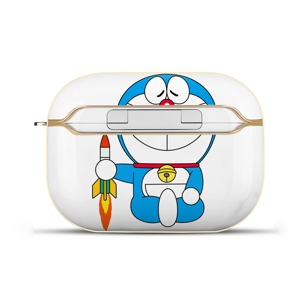 （画像用） ドラえもん Doraemon 【AirPods Pro用】ハードシェル保護ケース｜耐衝撃・防指紋・カラビナ付き商品仕様