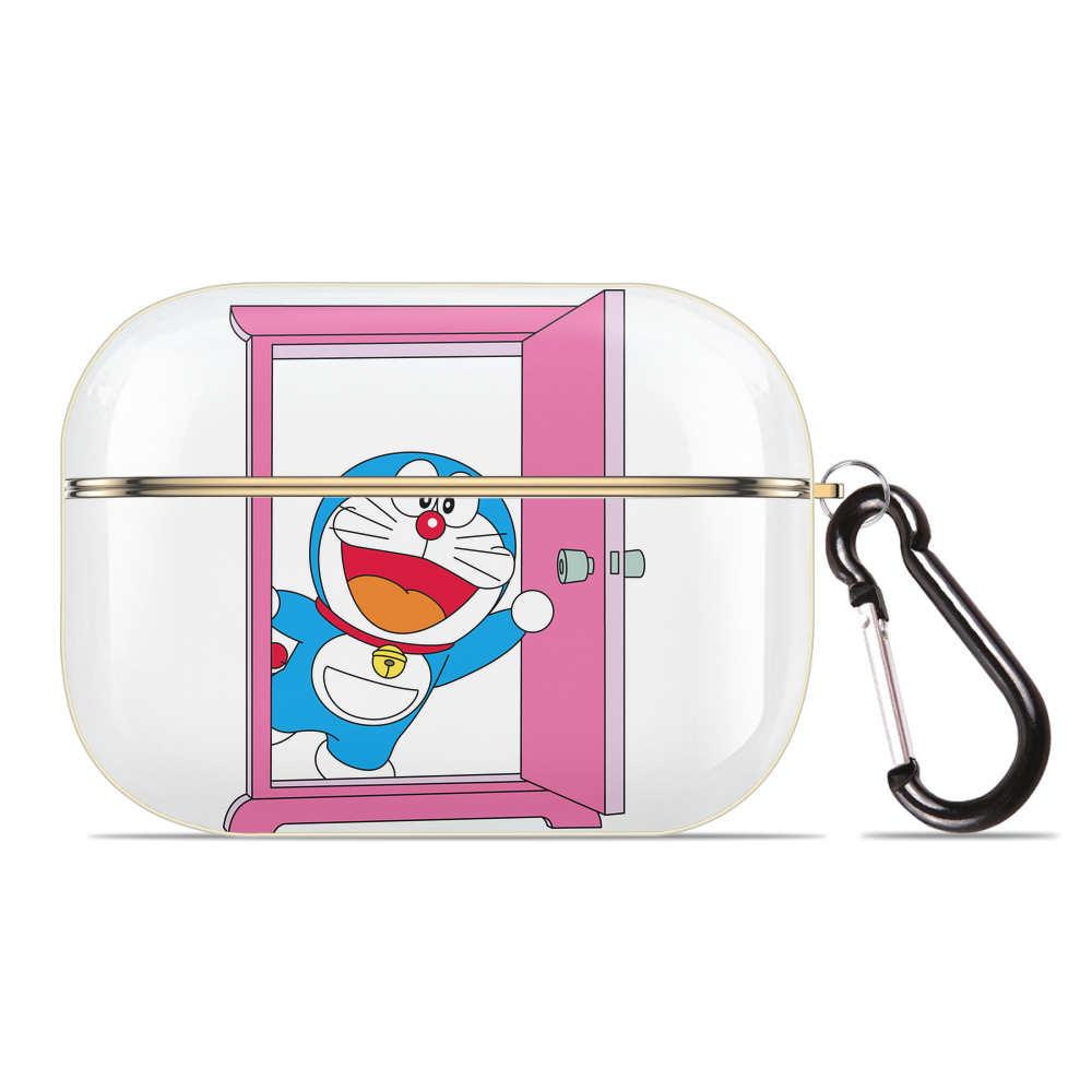 （画像用） ドラえもん Doraemon 【AirPods Pro用】ハードシェル保護ケース｜耐衝撃・防指紋・カラビナ付き商品仕様