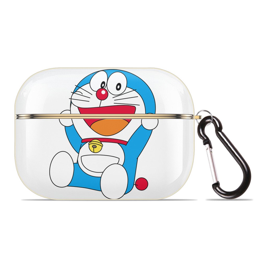 （画像用） ドラえもん Doraemon 【AirPods Pro用】ハードシェル保護ケース｜耐衝撃・防指紋・カラビナ付き商品仕様