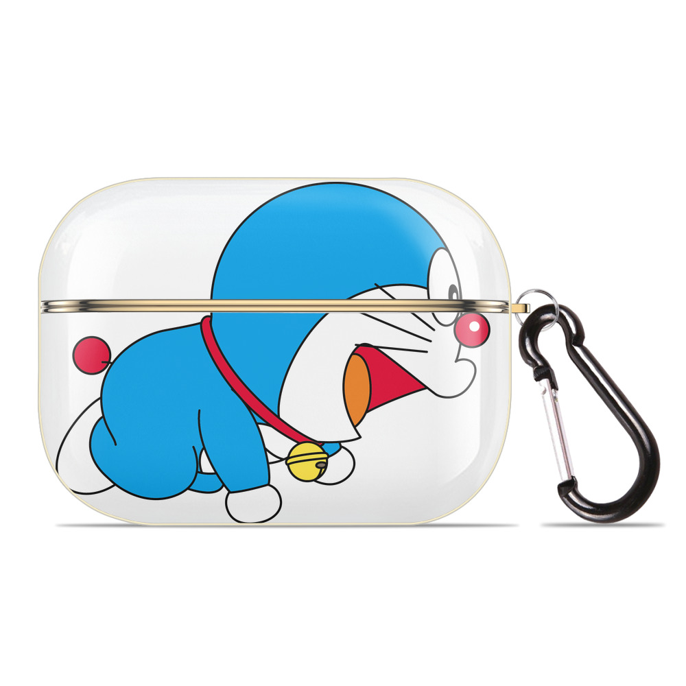 （画像用） ドラえもん Doraemon 【AirPods Pro用】ハードシェル保護ケース｜耐衝撃・防指紋・カラビナ付き商品仕様