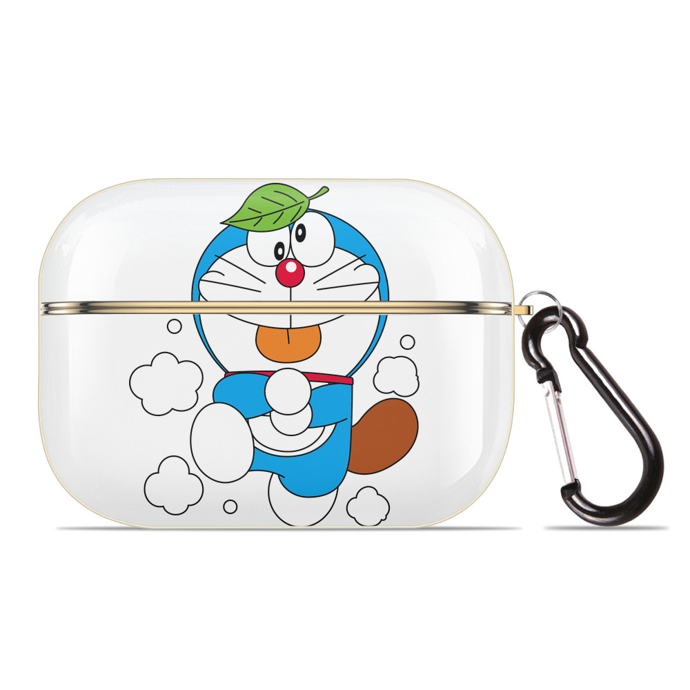 （画像用） ドラえもん Doraemon 【AirPods Pro用】ハードシェル保護ケース｜耐衝撃・防指紋・カラビナ付き商品仕様