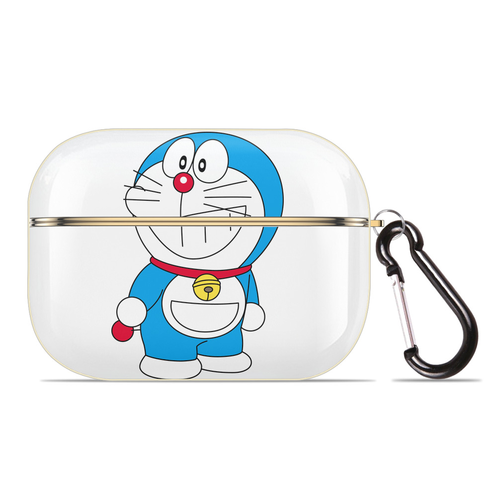 （画像用） ドラえもん Doraemon 【AirPods Pro用】ハードシェル保護ケース｜耐衝撃・防指紋・カラビナ付き商品仕様