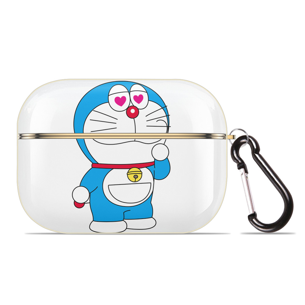 （画像用） ドラえもん Doraemon 【AirPods Pro用】ハードシェル保護ケース｜耐衝撃・防指紋・カラビナ付き商品仕様