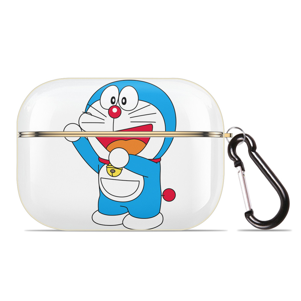 （画像用） ドラえもん Doraemon 【AirPods Pro用】ハードシェル保護ケース｜耐衝撃・防指紋・カラビナ付き商品仕様