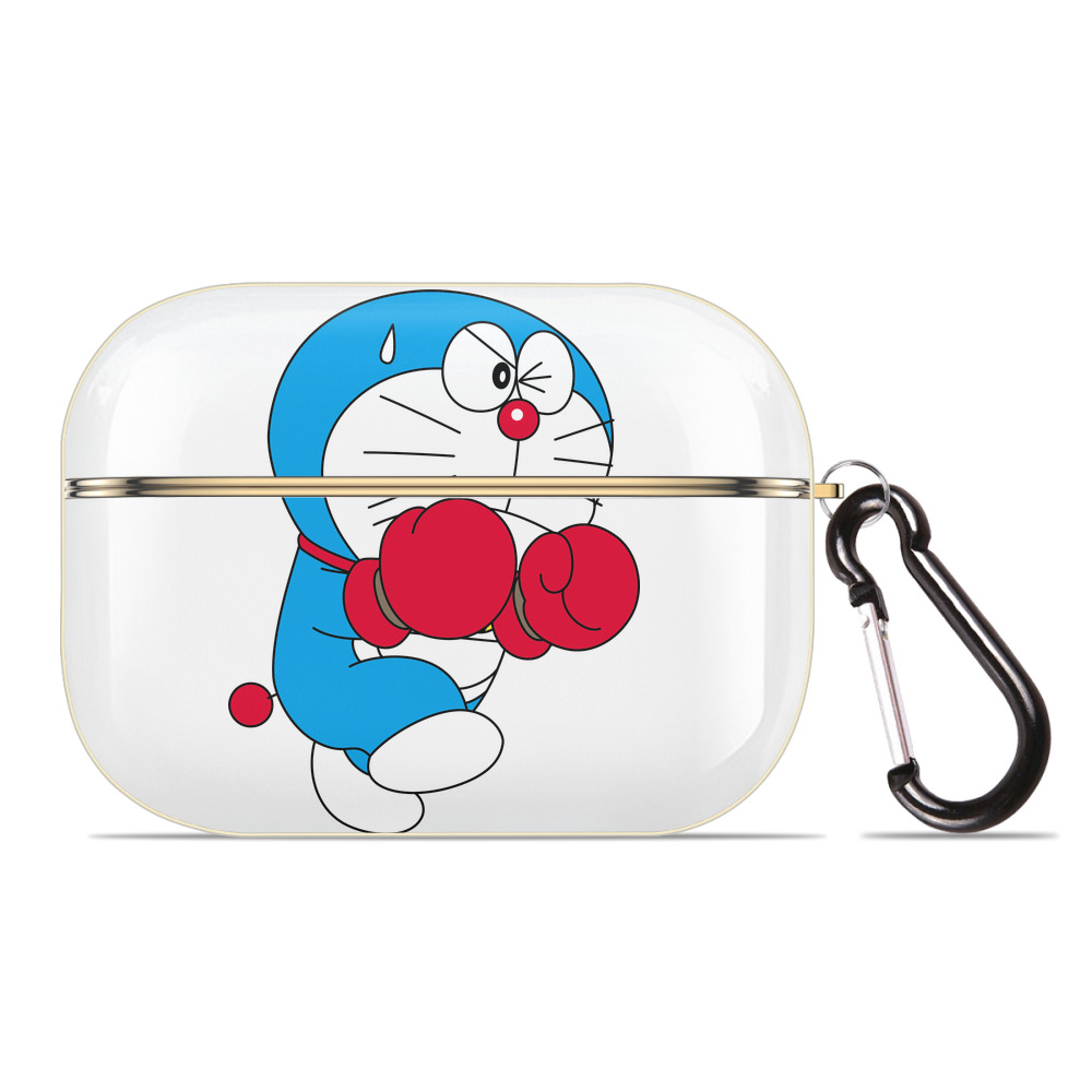 （画像用） ドラえもん Doraemon 【AirPods Pro用】ハードシェル保護ケース｜耐衝撃・防指紋・カラビナ付き商品仕様