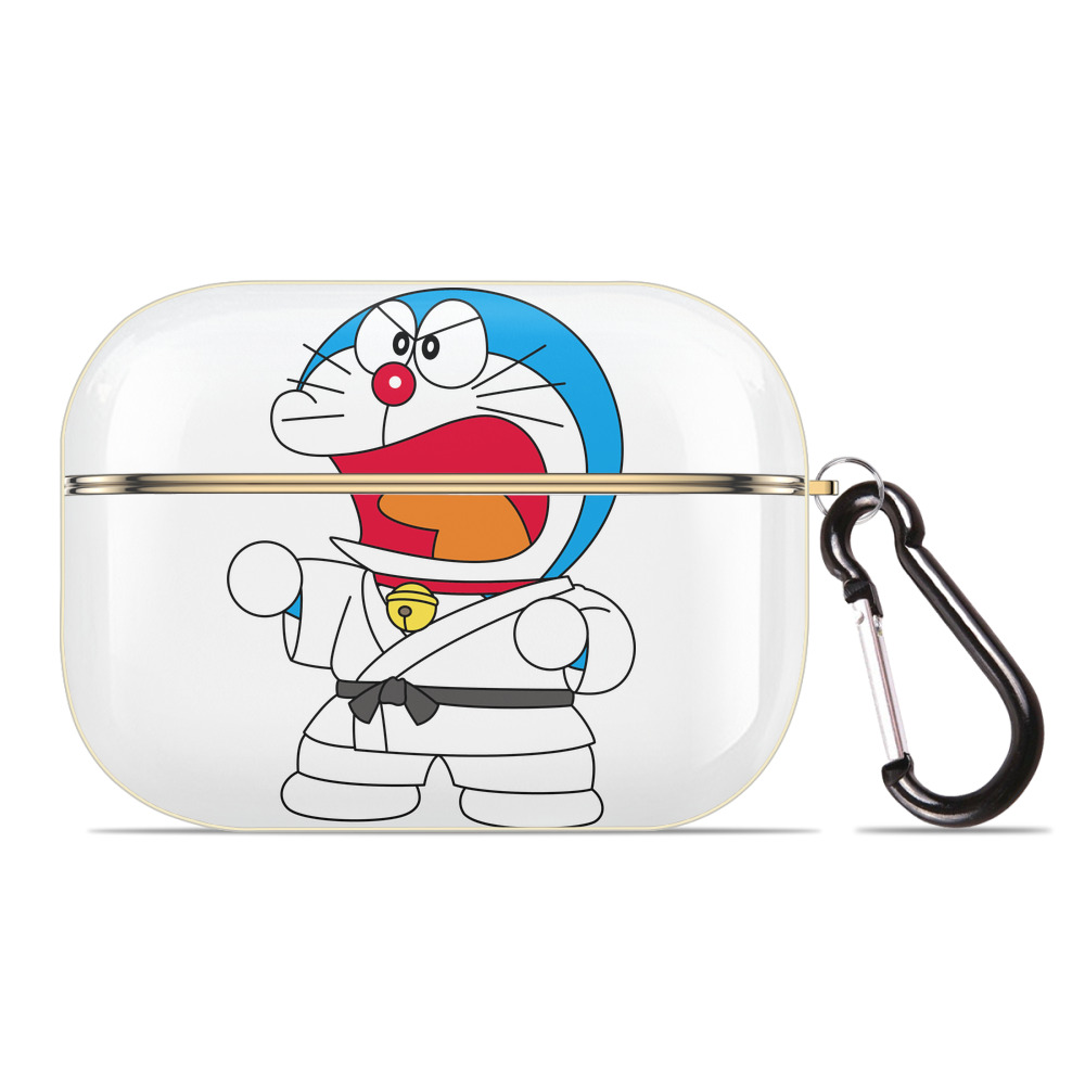 （画像用） ドラえもん Doraemon 【AirPods Pro用】ハードシェル保護ケース｜耐衝撃・防指紋・カラビナ付き商品仕様