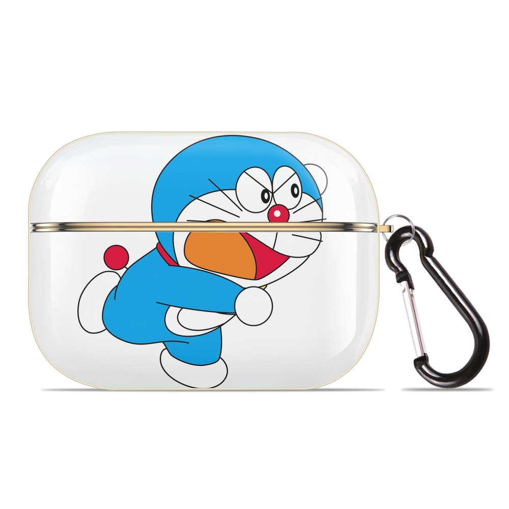 （画像用） ドラえもん Doraemon 【AirPods Pro用】ハードシェル保護ケース｜耐衝撃・防指紋・カラビナ付き商品仕様