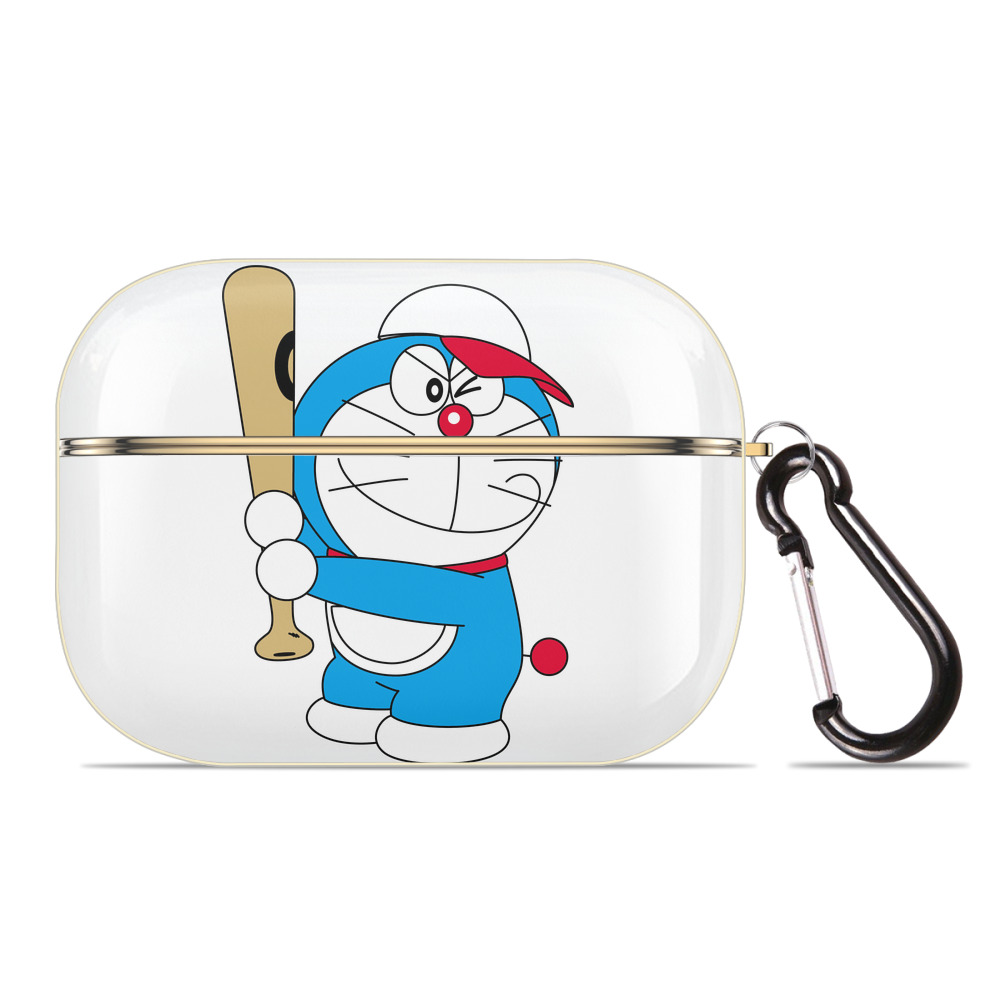 （画像用） ドラえもん Doraemon 【AirPods Pro用】ハードシェル保護ケース｜耐衝撃・防指紋・カラビナ付き商品仕様