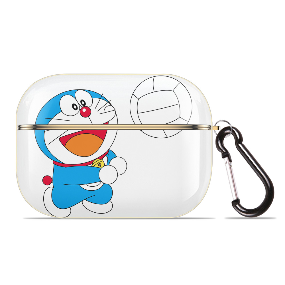 （画像用） ドラえもん Doraemon 【AirPods Pro用】ハードシェル保護ケース｜耐衝撃・防指紋・カラビナ付き商品仕様