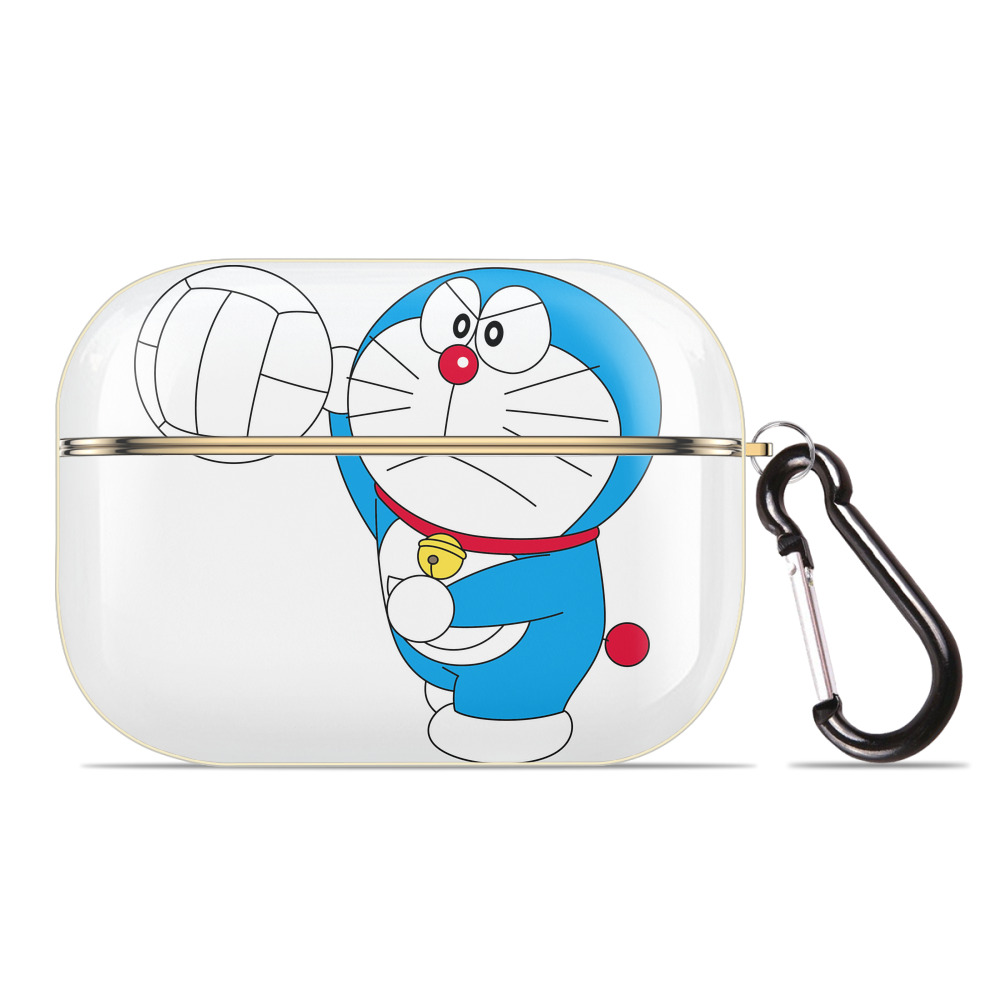 （画像用） ドラえもん Doraemon 【AirPods Pro用】ハードシェル保護ケース｜耐衝撃・防指紋・カラビナ付き商品仕様
