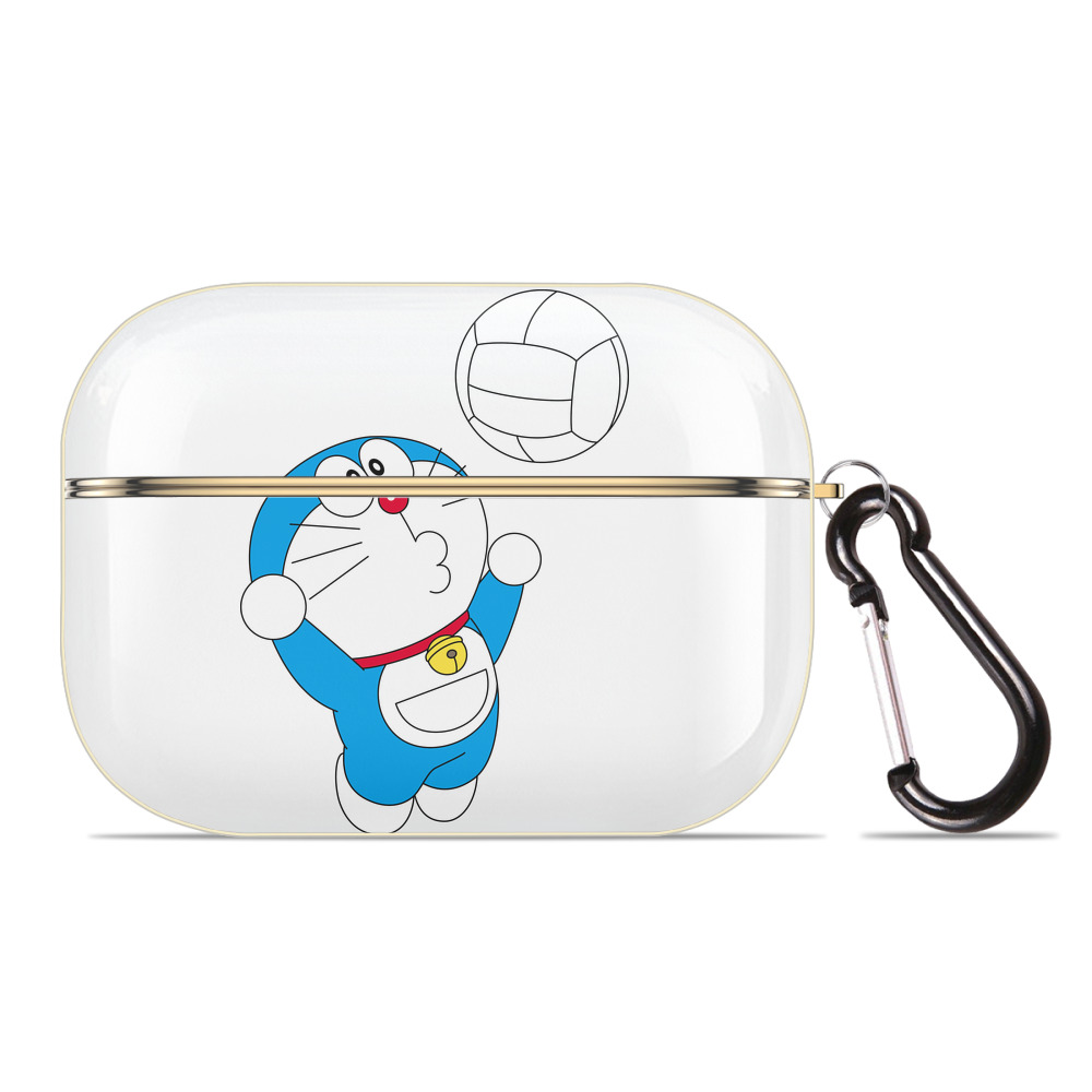 （画像用） ドラえもん Doraemon 【AirPods Pro用】ハードシェル保護ケース｜耐衝撃・防指紋・カラビナ付き商品仕様