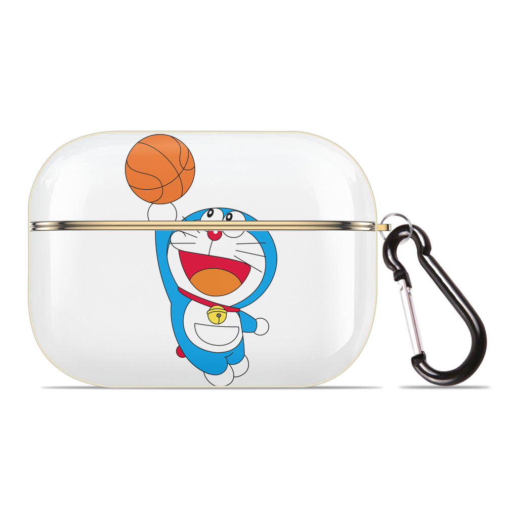 （画像用） ドラえもん Doraemon 【AirPods Pro用】ハードシェル保護ケース｜耐衝撃・防指紋・カラビナ付き商品仕様