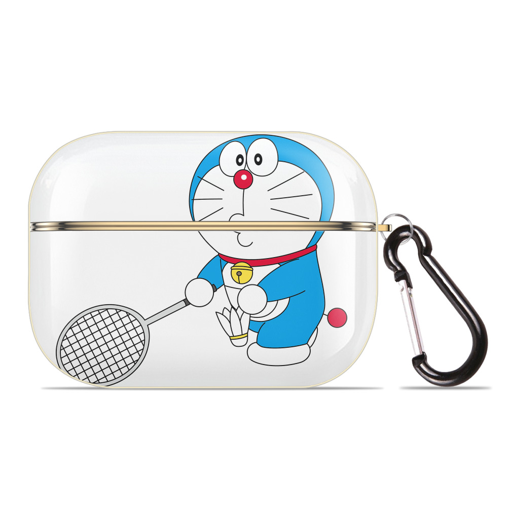 （画像用） ドラえもん Doraemon 【AirPods Pro用】ハードシェル保護ケース｜耐衝撃・防指紋・カラビナ付き商品仕様
