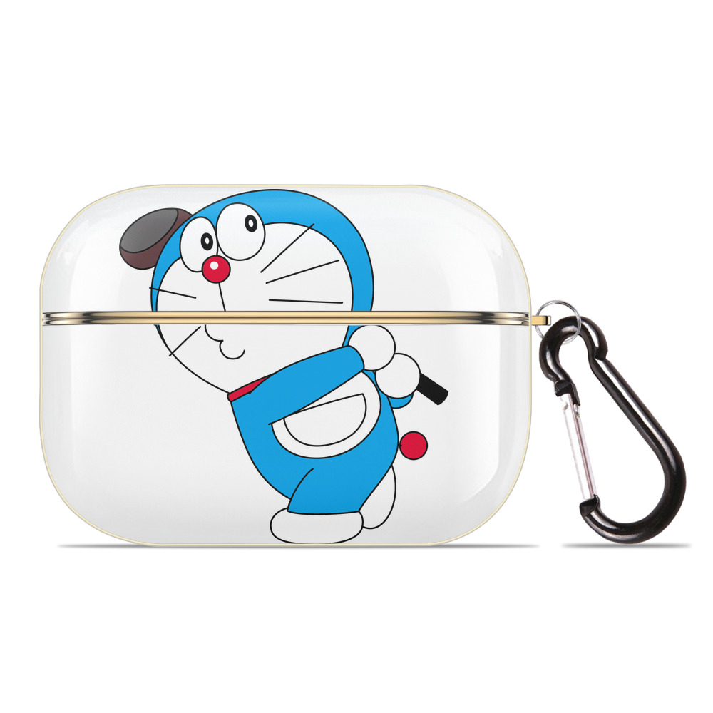 （画像用） ドラえもん Doraemon 【AirPods Pro用】ハードシェル保護ケース｜耐衝撃・防指紋・カラビナ付き商品仕様