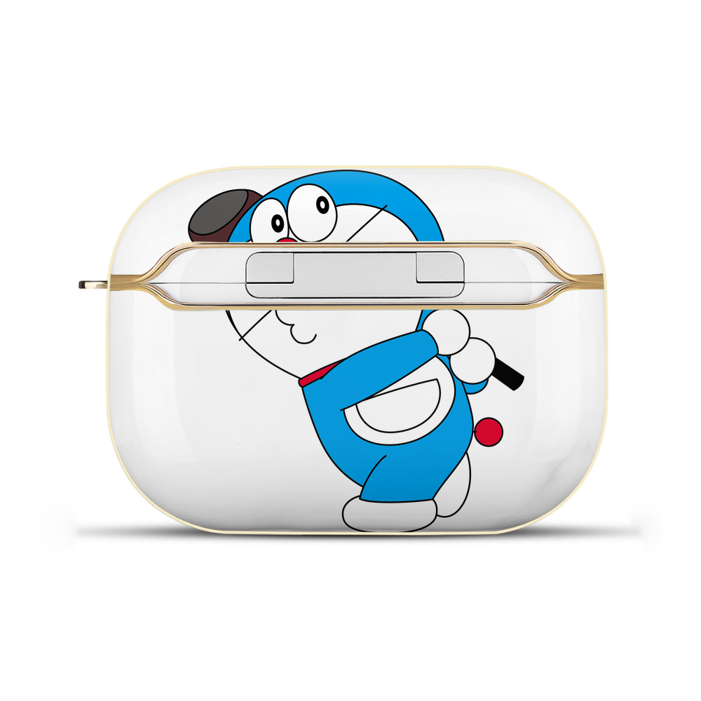 （画像用） ドラえもん Doraemon 【AirPods Pro用】ハードシェル保護ケース｜耐衝撃・防指紋・カラビナ付き商品仕様