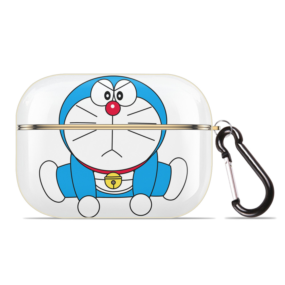 （画像用） ドラえもん Doraemon 【AirPods Pro用】ハードシェル保護ケース｜耐衝撃・防指紋・カラビナ付き商品仕様