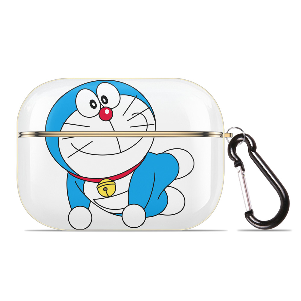 （画像用） ドラえもん Doraemon 【AirPods Pro用】ハードシェル保護ケース｜耐衝撃・防指紋・カラビナ付き商品仕様