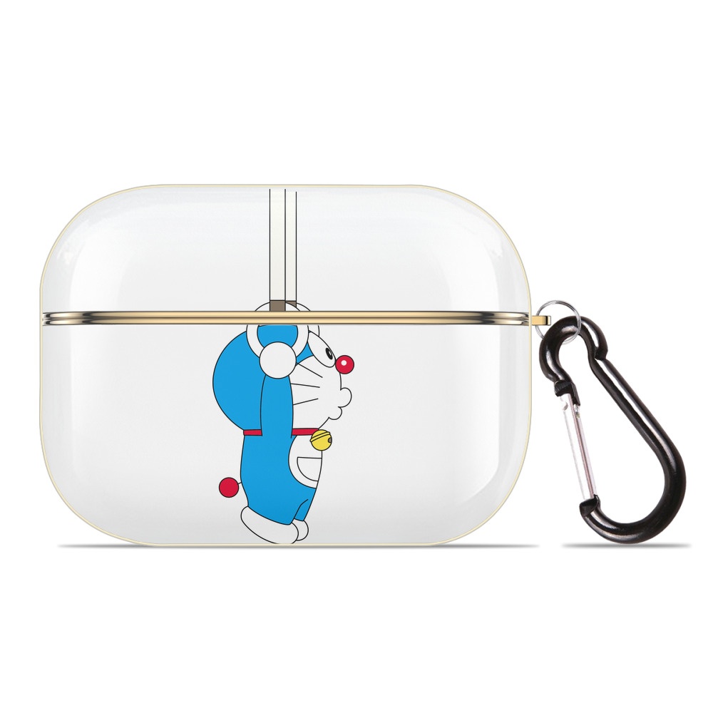 （画像用） ドラえもん Doraemon 【AirPods Pro用】ハードシェル保護ケース｜耐衝撃・防指紋・カラビナ付き商品仕様