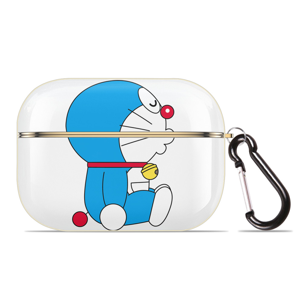 （画像用） ドラえもん Doraemon 【AirPods Pro用】ハードシェル保護ケース｜耐衝撃・防指紋・カラビナ付き商品仕様