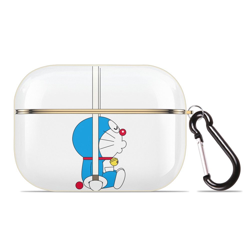 （画像用） ドラえもん Doraemon 【AirPods Pro用】ハードシェル保護ケース｜耐衝撃・防指紋・カラビナ付き商品仕様