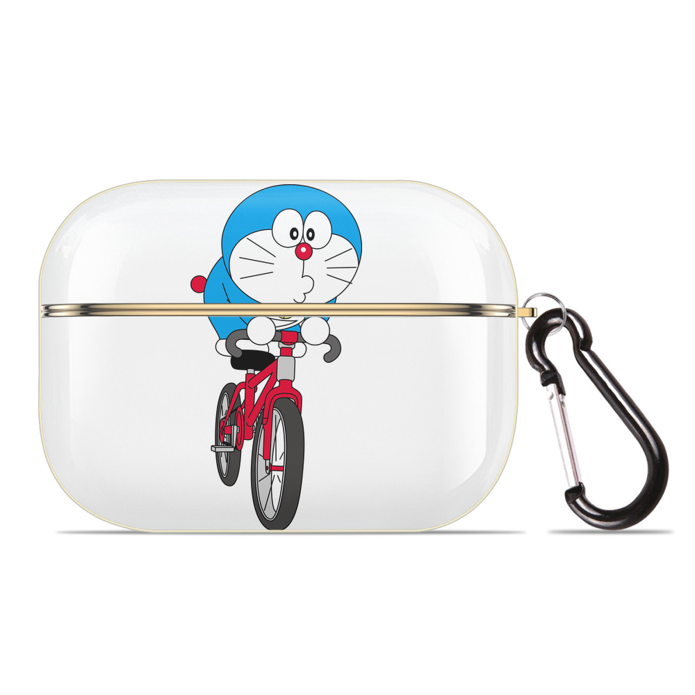（画像用） ドラえもん Doraemon 【AirPods Pro用】ハードシェル保護ケース｜耐衝撃・防指紋・カラビナ付き商品仕様