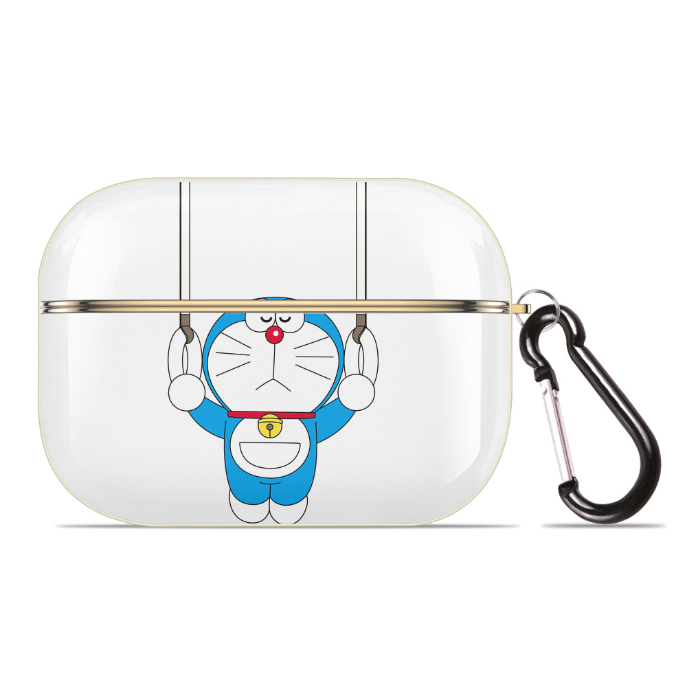 （画像用） ドラえもん Doraemon 【AirPods Pro用】ハードシェル保護ケース｜耐衝撃・防指紋・カラビナ付き商品仕様