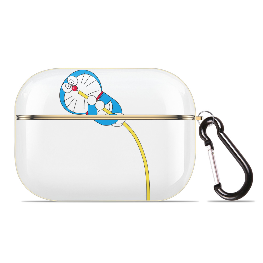 （画像用） ドラえもん Doraemon 【AirPods Pro用】ハードシェル保護ケース｜耐衝撃・防指紋・カラビナ付き商品仕様
