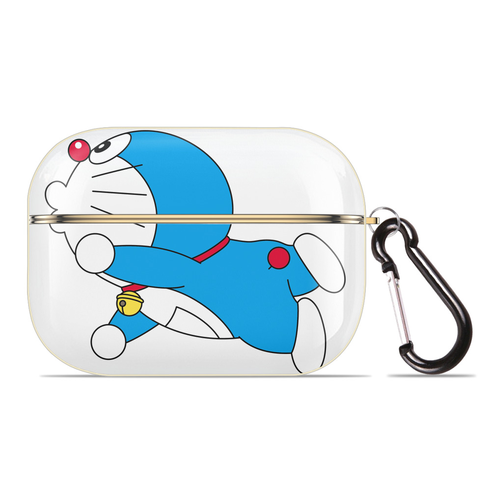 （画像用） ドラえもん Doraemon 【AirPods Pro用】ハードシェル保護ケース｜耐衝撃・防指紋・カラビナ付き商品仕様