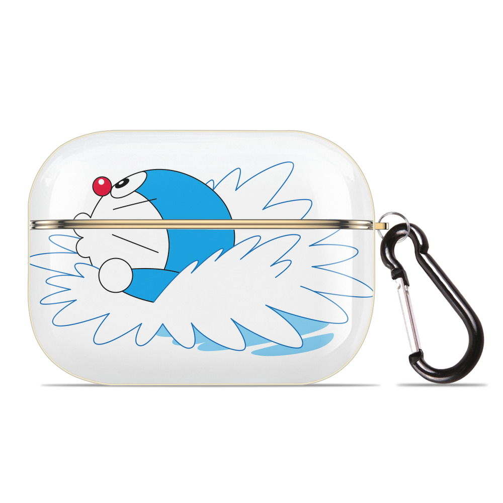 （画像用） ドラえもん Doraemon 【AirPods Pro用】ハードシェル保護ケース｜耐衝撃・防指紋・カラビナ付き商品仕様