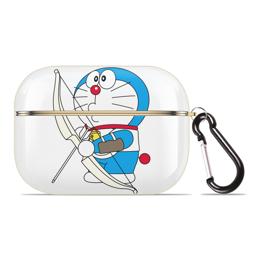 （画像用） ドラえもん Doraemon 【AirPods Pro用】ハードシェル保護ケース｜耐衝撃・防指紋・カラビナ付き商品仕様
