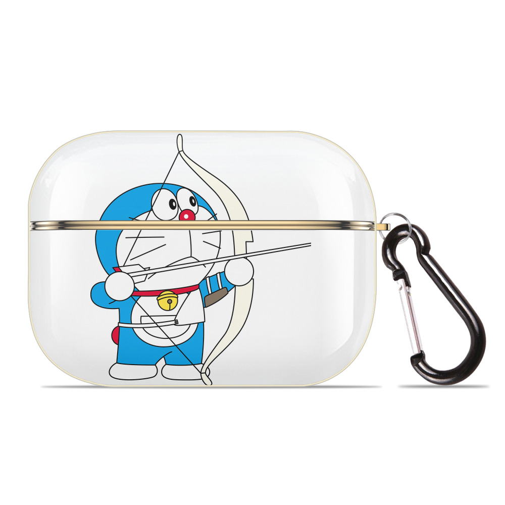 （画像用） ドラえもん Doraemon 【AirPods Pro用】ハードシェル保護ケース｜耐衝撃・防指紋・カラビナ付き商品仕様