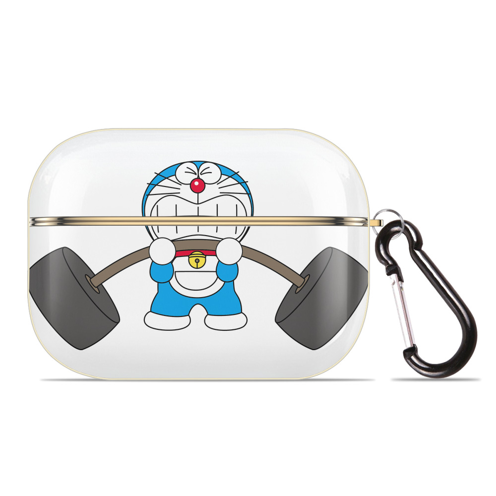 （画像用） ドラえもん Doraemon 【AirPods Pro用】ハードシェル保護ケース｜耐衝撃・防指紋・カラビナ付き商品仕様