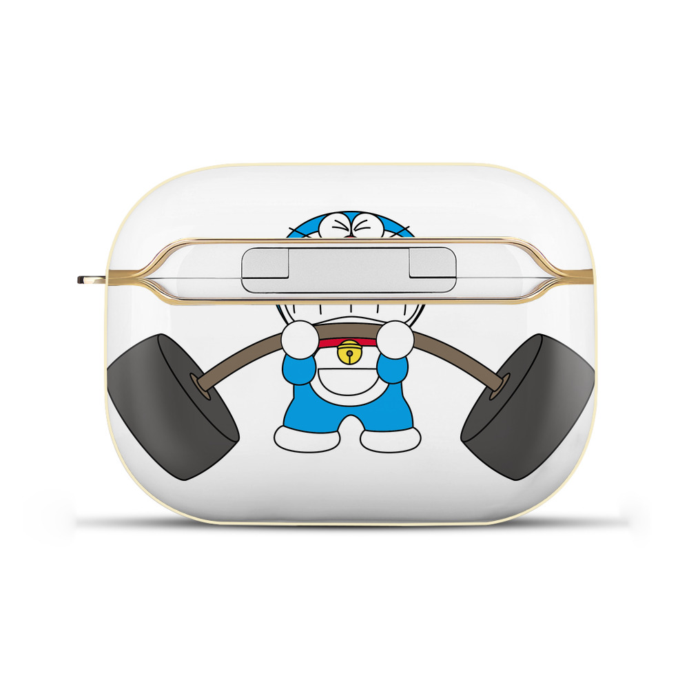 （画像用） ドラえもん Doraemon 【AirPods Pro用】ハードシェル保護ケース｜耐衝撃・防指紋・カラビナ付き商品仕様