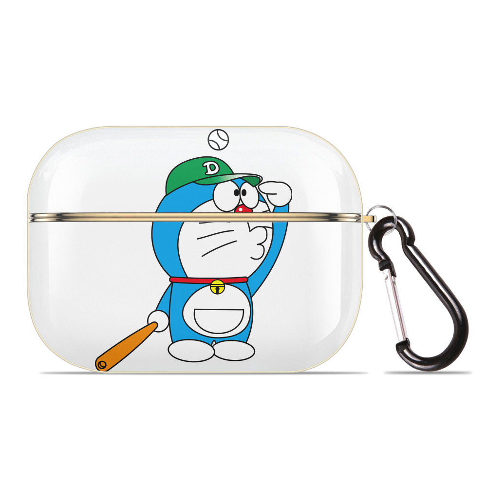（画像用） ドラえもん Doraemon 【AirPods Pro用】ハードシェル保護ケース｜耐衝撃・防指紋・カラビナ付き商品仕様