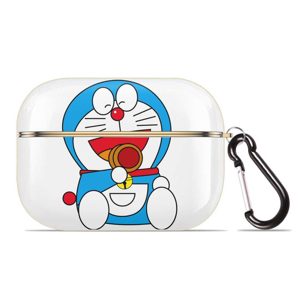 （画像用） ドラえもん Doraemon 【AirPods Pro用】ハードシェル保護ケース｜耐衝撃・防指紋・カラビナ付き商品仕様