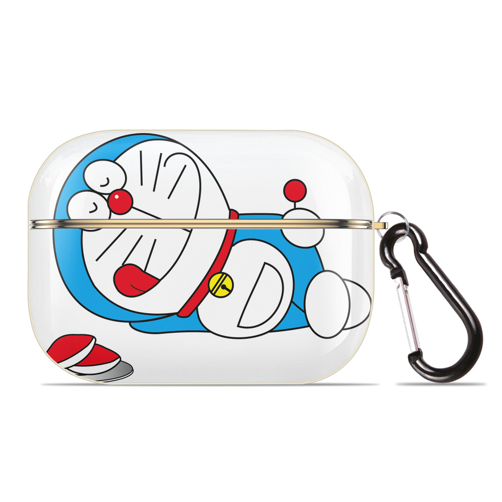 （画像用） ドラえもん Doraemon 【AirPods Pro用】ハードシェル保護ケース｜耐衝撃・防指紋・カラビナ付き商品仕様