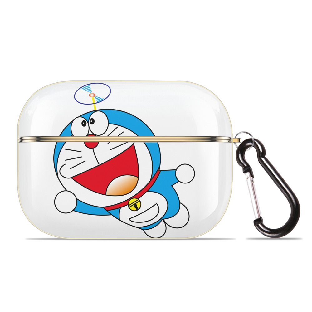 （画像用） ドラえもん Doraemon 【AirPods Pro用】ハードシェル保護ケース｜耐衝撃・防指紋・カラビナ付き商品仕様