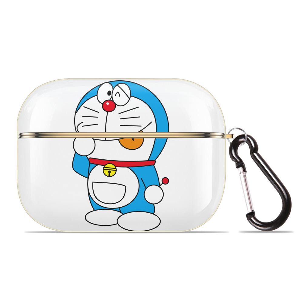 （画像用） ドラえもん Doraemon 【AirPods Pro用】ハードシェル保護ケース｜耐衝撃・防指紋・カラビナ付き商品仕様