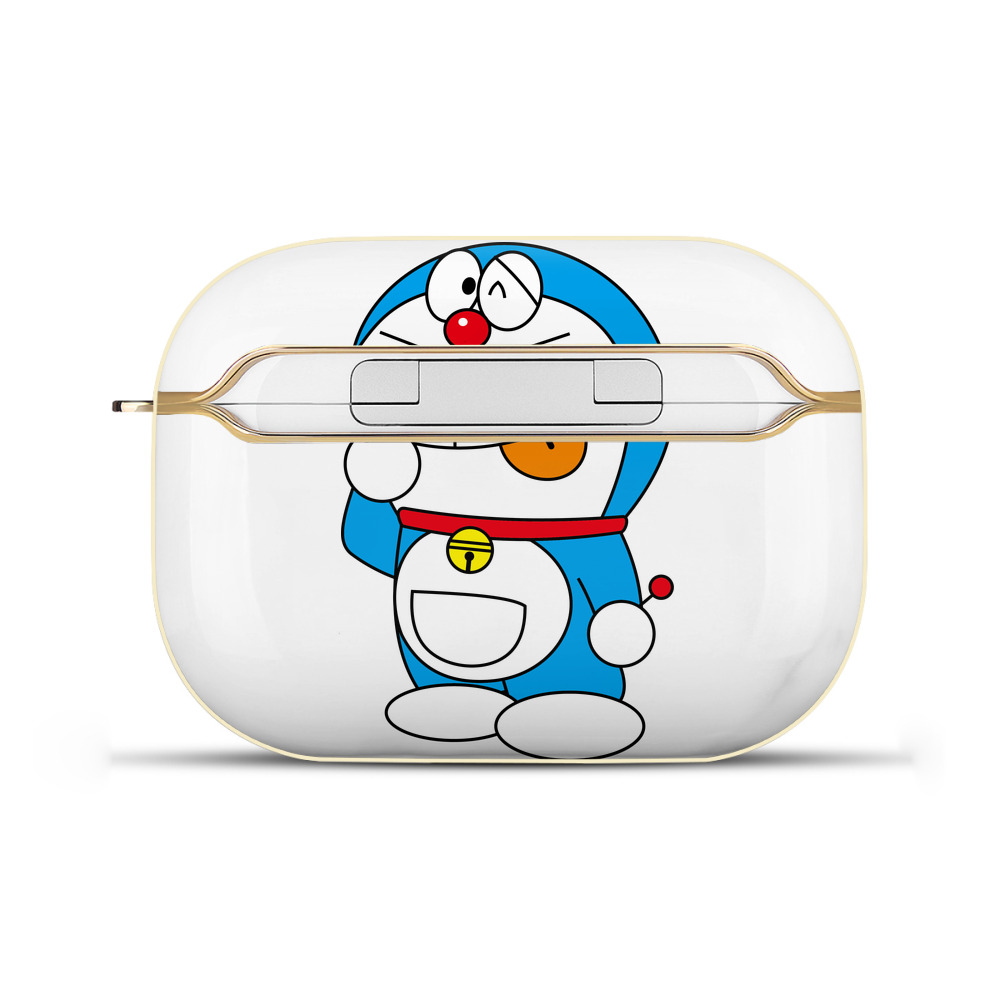 （画像用） ドラえもん Doraemon 【AirPods Pro用】ハードシェル保護ケース｜耐衝撃・防指紋・カラビナ付き商品仕様