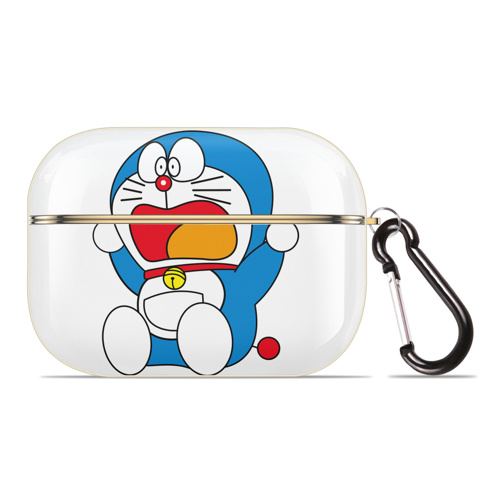 （画像用） ドラえもん Doraemon 【AirPods Pro用】ハードシェル保護ケース｜耐衝撃・防指紋・カラビナ付き商品仕様