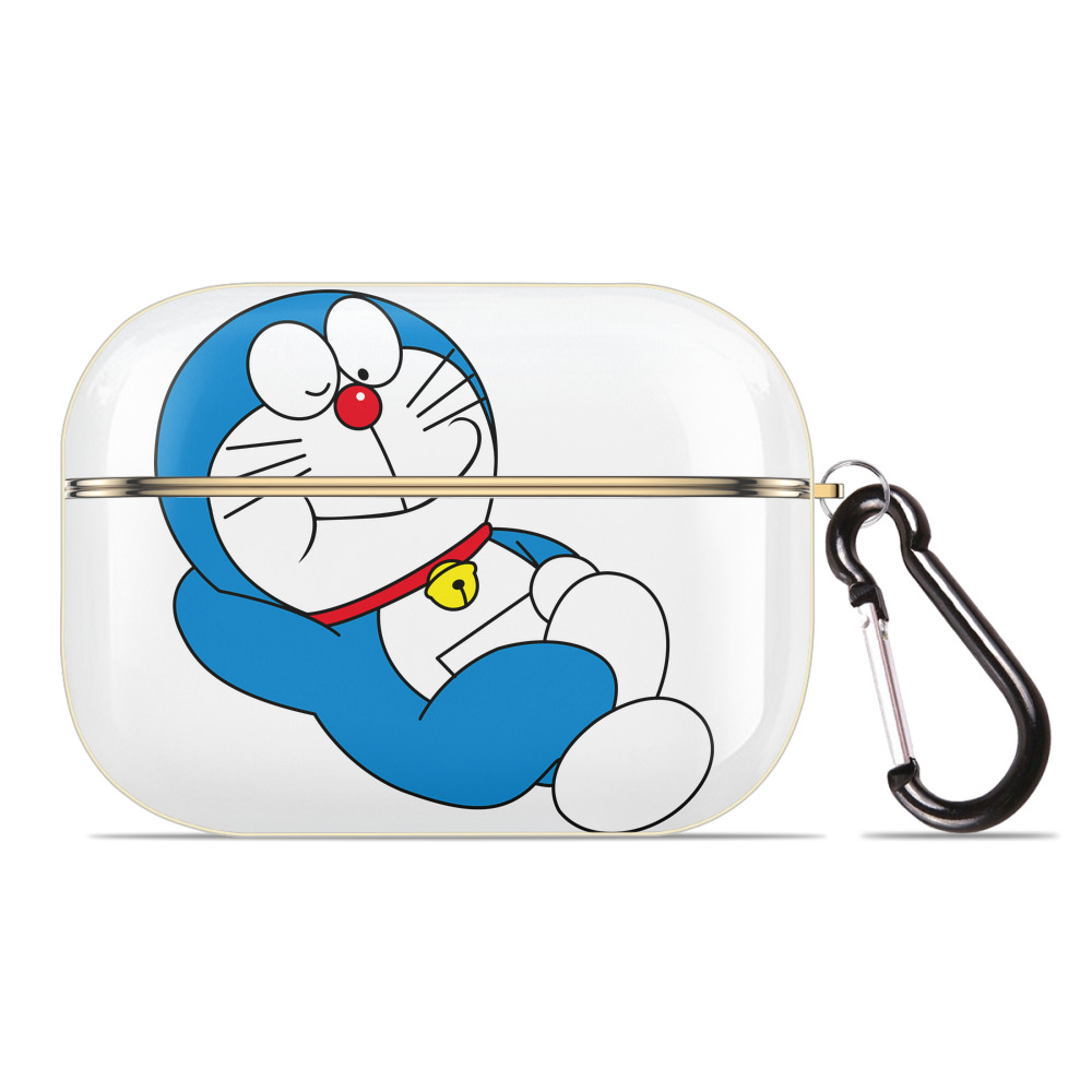 （画像用） ドラえもん Doraemon 【AirPods Pro用】ハードシェル保護ケース｜耐衝撃・防指紋・カラビナ付き商品仕様