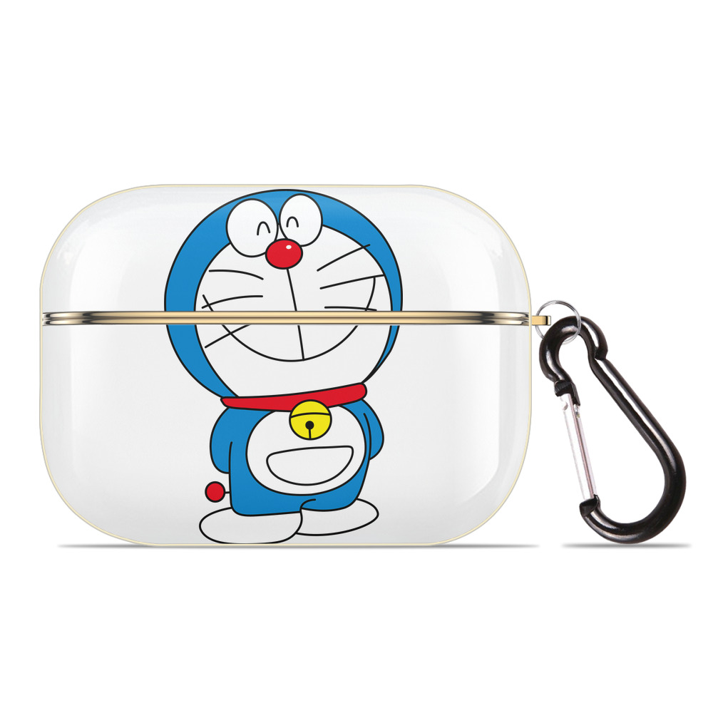 （画像用） ドラえもん Doraemon 【AirPods Pro用】ハードシェル保護ケース｜耐衝撃・防指紋・カラビナ付き商品仕様