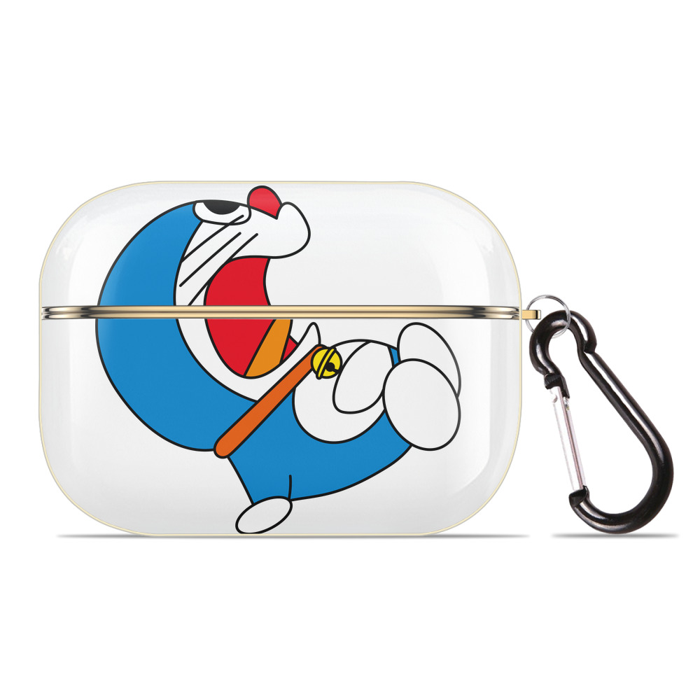 （画像用） ドラえもん Doraemon 【AirPods Pro用】ハードシェル保護ケース｜耐衝撃・防指紋・カラビナ付き商品仕様