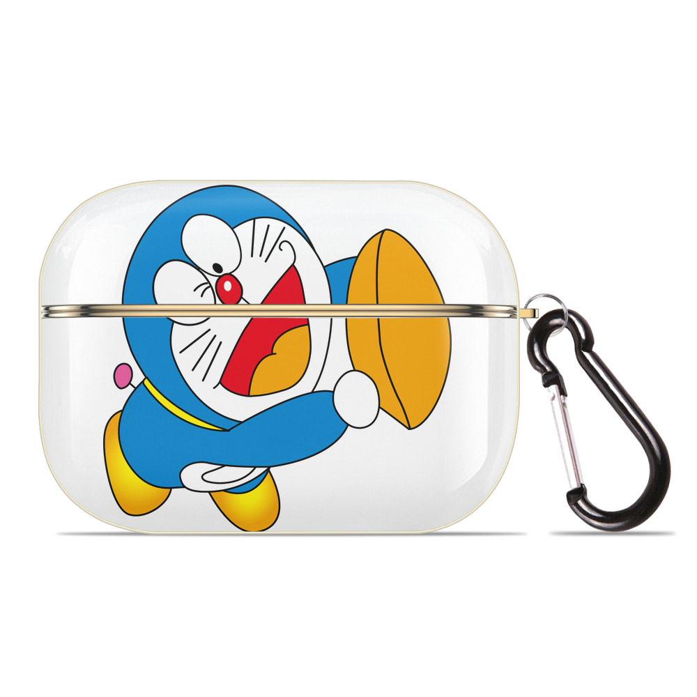 （画像用） ドラえもん Doraemon 【AirPods Pro用】ハードシェル保護ケース｜耐衝撃・防指紋・カラビナ付き商品仕様