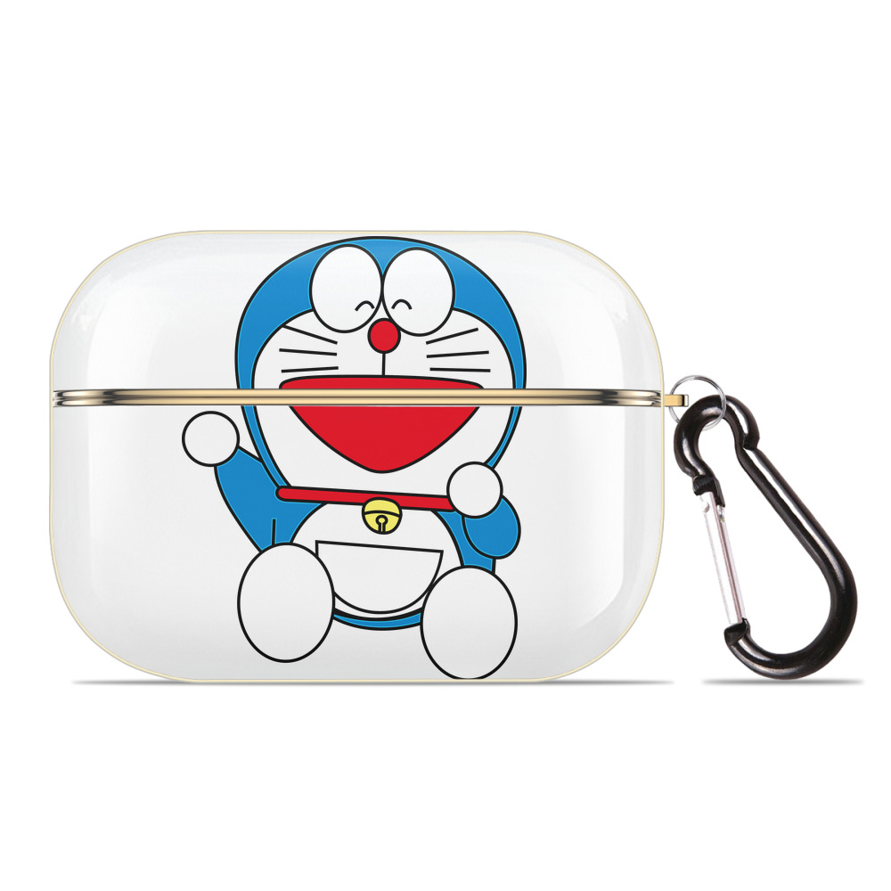 （画像用） ドラえもん Doraemon 【AirPods Pro用】ハードシェル保護ケース｜耐衝撃・防指紋・カラビナ付き商品仕様